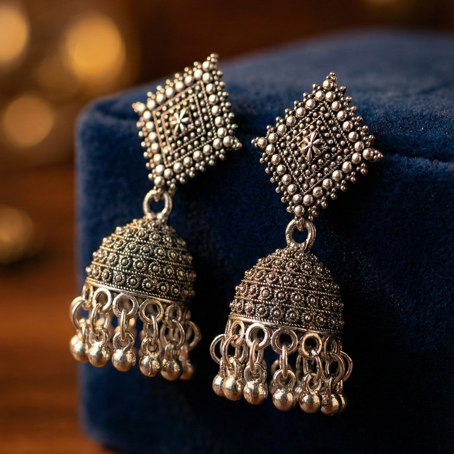 Nakhrewali Classic Oxide Earrings